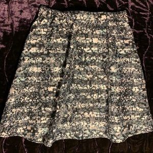 Floral circle skirt